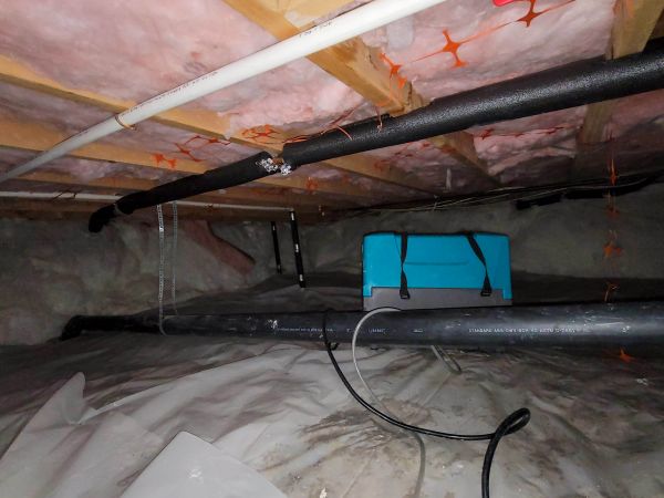 Crawl Space Water Remediation in Clayton