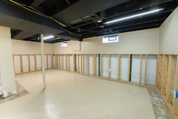 Basement Flood Restoration in Clayton
