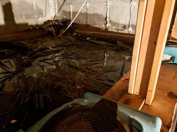 Cost of Crawlspace Water Cleanup in Clayton
