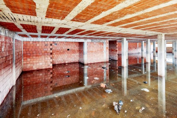 Basement Flood Remediation in Clayton